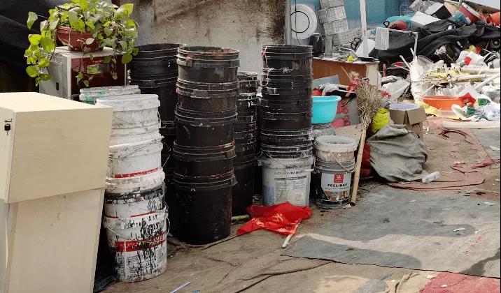 危廢露天堆放、晾曬罰款可達10萬